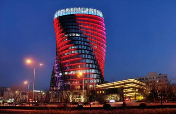 北京一大樓，造型奇葩，建立之初就被多方吐槽，建成後被說像大腸