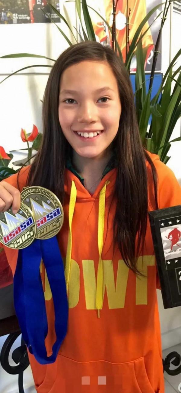 以前的谷愛凌和現在的谷愛凌