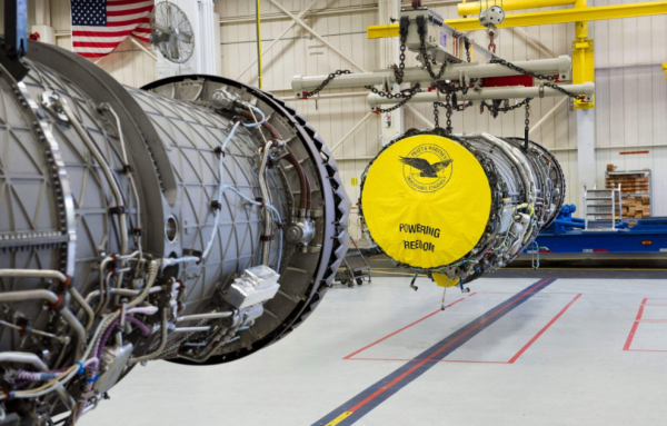 全球最大的航空發動機，最大推力達134300磅，可航行2萬公里