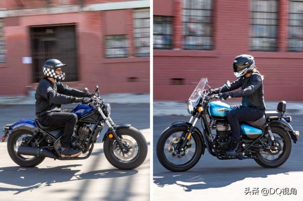 復古巡航小排量摩托比拼，本田反叛者更勝一籌，恩菲爾德只剩顏值