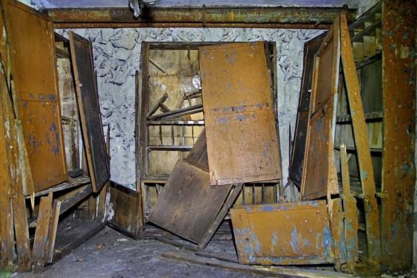 蘇聯遠東地區廢棄的杜加雷達