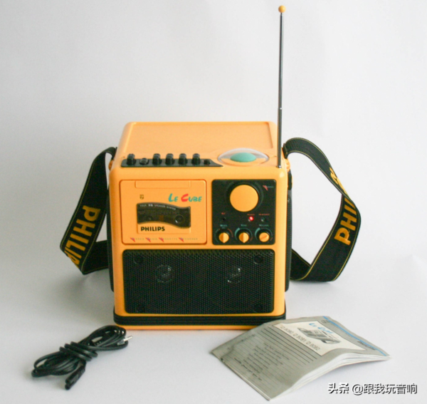 PHILIPS飛利浦 Le Cube D8080 / D8082行動式收音機、盒式磁帶錄音機