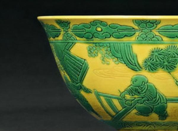 馬未都：一個雍正八子鬧園官窯碗，30年前花6元錢成功撿漏