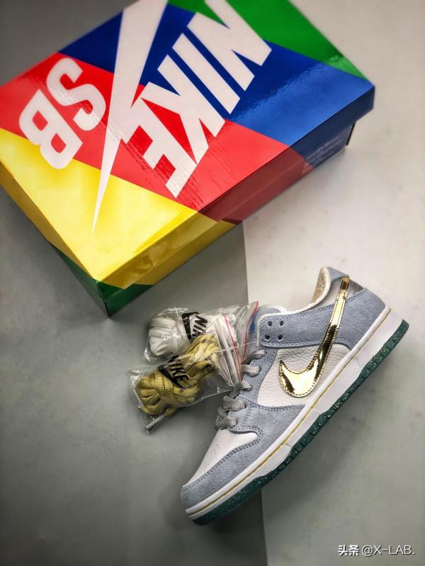 潮鞋 | Nike Dunk Low Holiday Special 藍色情人節 冰雪奇緣 白藍金