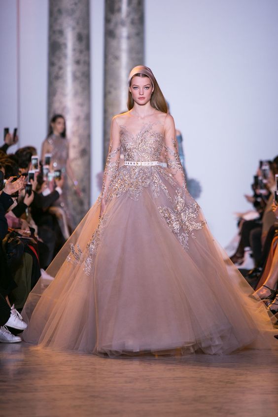 這些仙女系高定禮服，你結婚選哪條？