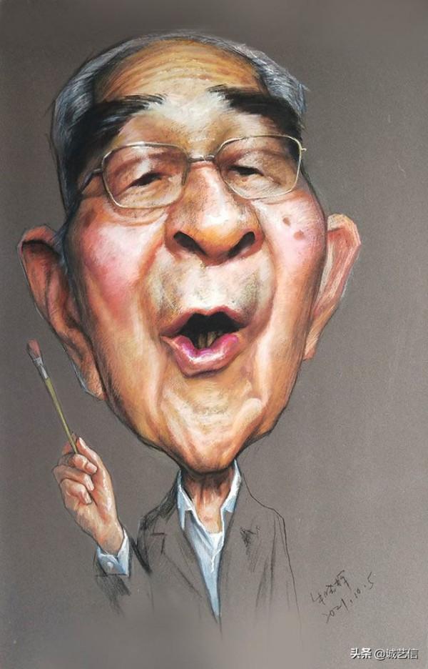 中國藝術名家肖像漫畫展