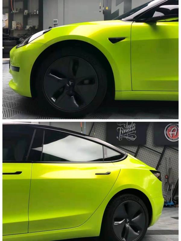 車身改色丨特斯拉冷門驚豔色挑選