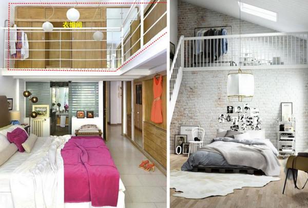 層高3米5要是不多搭建一層增加功能區，上床下桌，都浪費這條件了