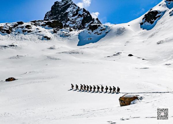 嚴寒中的堅守！海拔4676米的標沙拉錯哨點，官兵將“年味”帶上高原