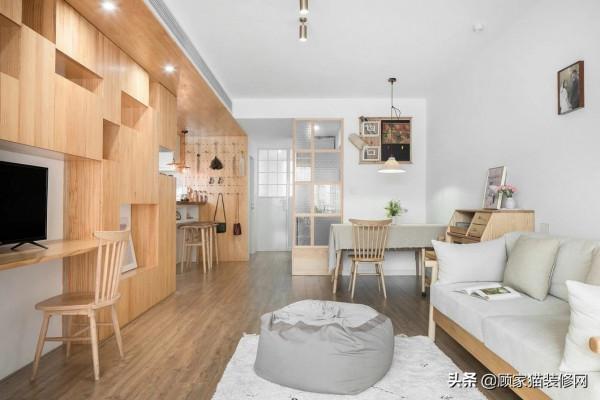 70㎡原木風兩居室，歲月不驚、日子悠長