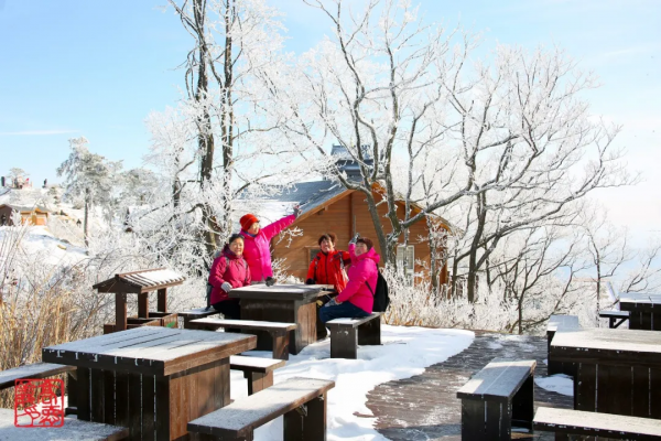 冰雪仙境，看天蒙山玉樹瓊花