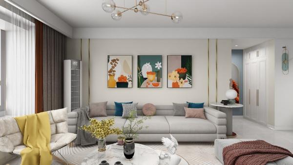 客廳裝飾畫這樣掛,顏值蹭蹭翻倍 客廳裝飾畫這樣掛,顏值蹭蹭翻倍