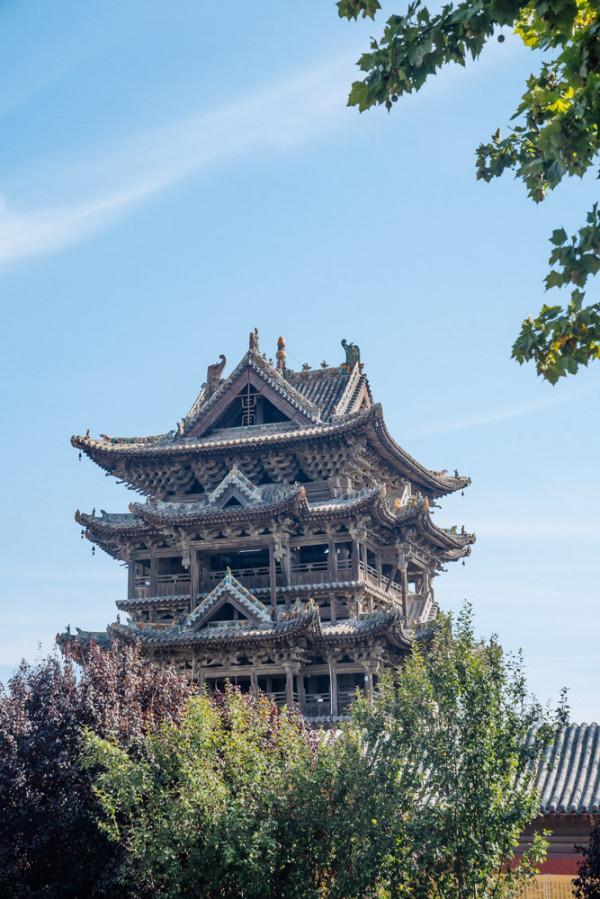 東嶽廟-飛雲樓,純木質結構,被譽為“中華第一木樓” 東嶽廟-飛雲樓,純木質結構,被譽為“中華第一木樓”
