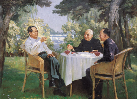 64年人大會議期間，李四光在北京廳遇到毛主席：主席，我走錯門了