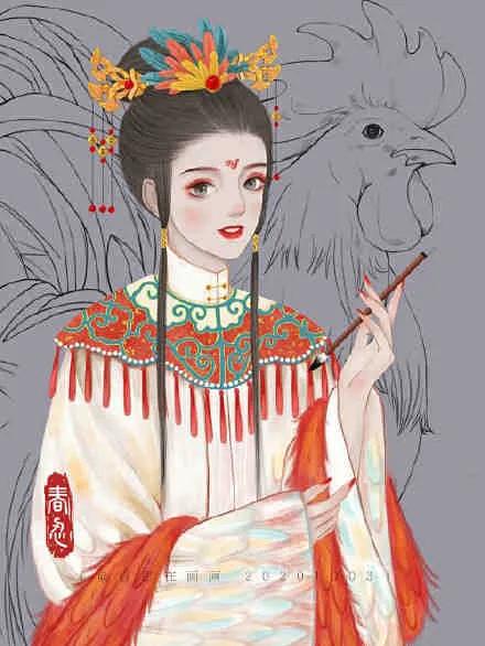 讓人驚豔的國風漫畫頭像