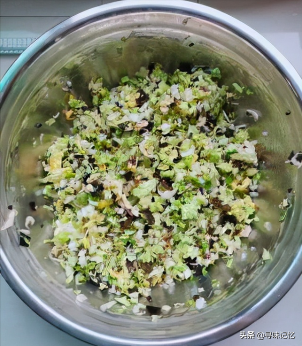 白菜木耳素餡餃子 