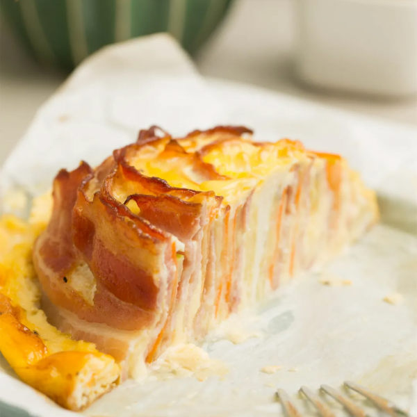 不加油和麵粉就能做，層層金黃香濃爆漿還低脂，全家大小都愛吃