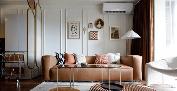 北京80㎡兩居室,復古綠、石膏線、烏雲桌布…打造濃郁美式風婚房 北京80㎡兩居室,復古綠、石膏線、烏雲桌布…打造濃郁美式風婚房