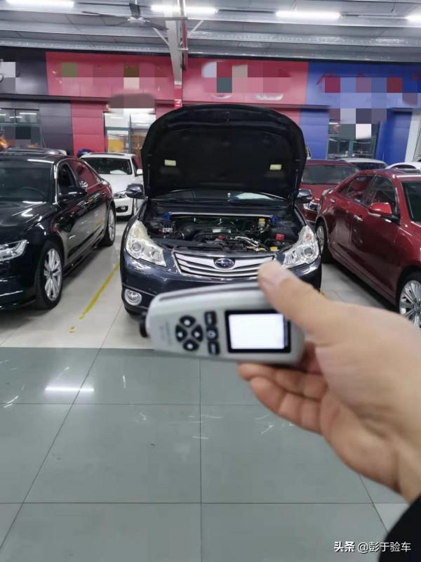 這輛斯巴魯傲虎不傲，三元催化被盜，事故、涉水加調錶一個不少