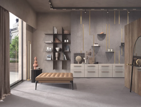 2022瓷磚設計新趨勢：風格化大理石、暖色、極簡、大面積裝飾……