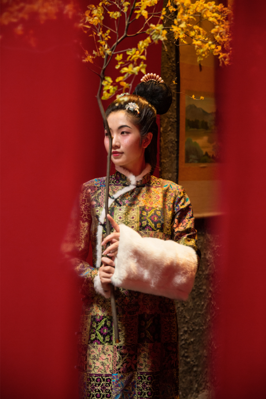 生活在左《九九消寒圖》New Hanfu系列主題釋出會