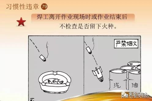 最新安全生產百錯圖及漫畫！（收藏學習）