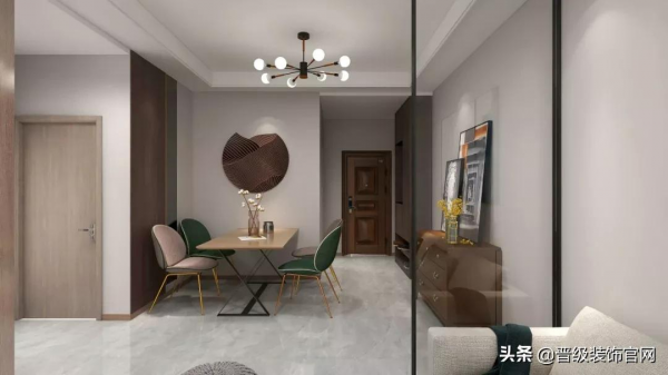 廣廈綠園98平北歐風格設計：清淺時尚，構思家的溫馨情愫