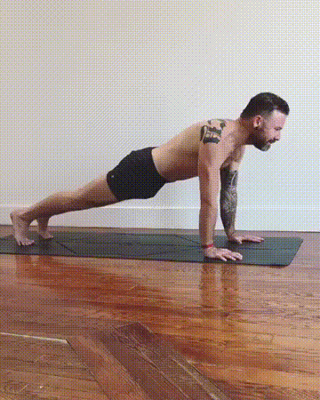 瑜伽：看懂這2張動圖，就等於掌握了從平板到四柱的所有技巧細節