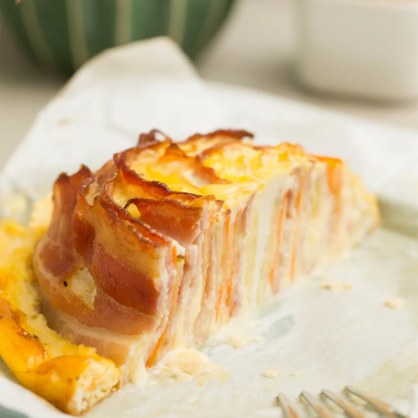 不加油和麵粉就能做，層層金黃香濃爆漿還低脂，全家大小都愛吃