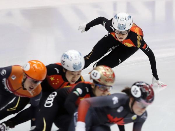 短道速滑——世界盃名古屋站:女子500米半決賽賽況 短道速滑——世界盃名古屋站:女子500米半決賽賽況