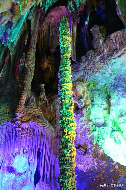天然溶洞奇觀美景