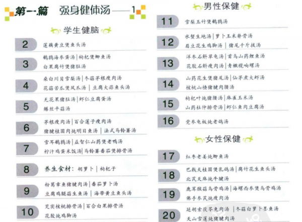 秋冬暖胃又健康的200種湯，家長每天換著給孩子做！附食譜