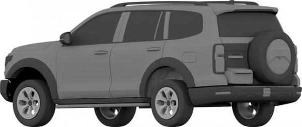 坦克500&quot;越野版&quot;專利圖曝光，造型霸氣硬朗，有望成爆款？