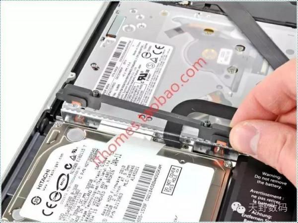 蘋果2009-2012款Macbook Pro 13寸更換硬碟教程