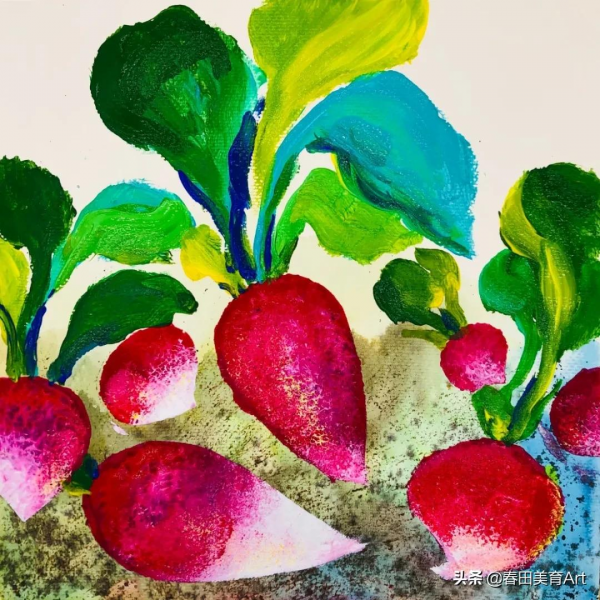 教程丨少兒美術課程《拔呀拔呀拔蘿蔔》 教程丨少兒美術課程《拔呀拔呀拔蘿蔔》