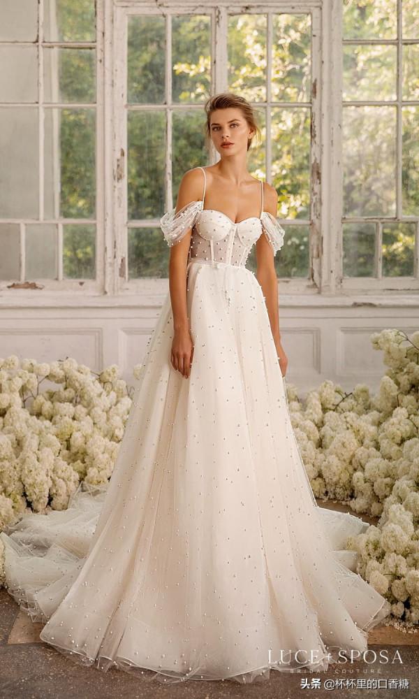 Luce Sposa2022 &quot;Symphony of Flowers&quot;婚紗系列 輕盈優雅簡潔嫁衣