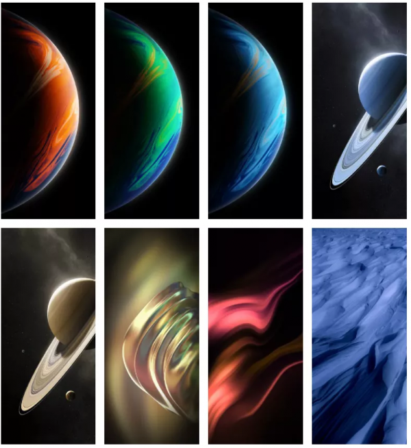 國貨之光的傳音Infinix ZERO X Pro內建原生桌布 國貨之光的傳音Infinix ZERO X Pro內建原生桌布