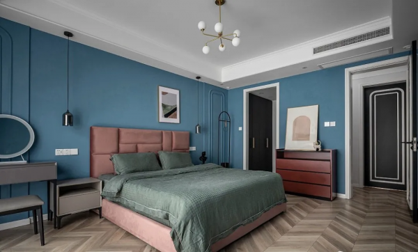 143㎡現代輕奢風新房，全屋色調太漂亮舒服了，一進門就被吸引