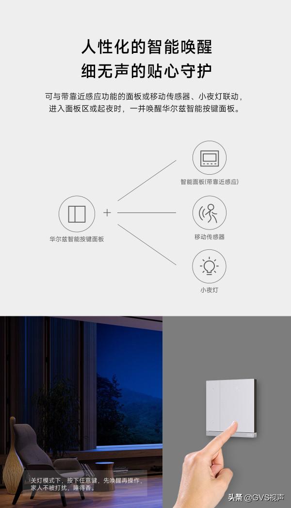 GVS開年上新｜華爾茲智慧按鍵面板，優雅上場