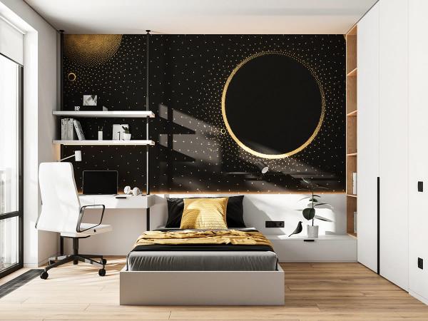 色彩的凝聚力！2間55平時尚小戶型裝修設計