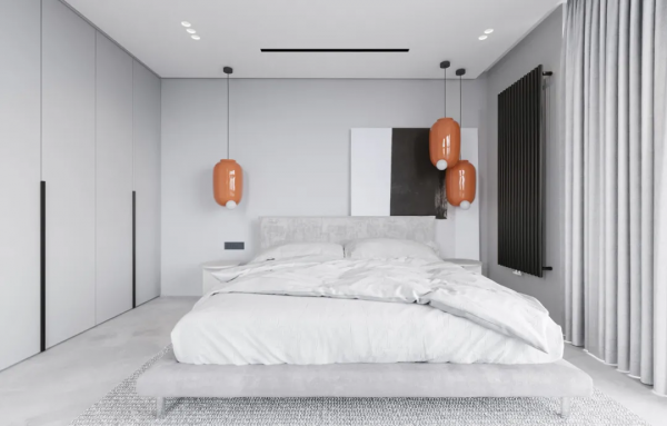 100㎡灰色空間設計