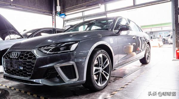 奧迪A4L改裝ACC車道輔助+BO音響+360全景，改完感覺我又可以了