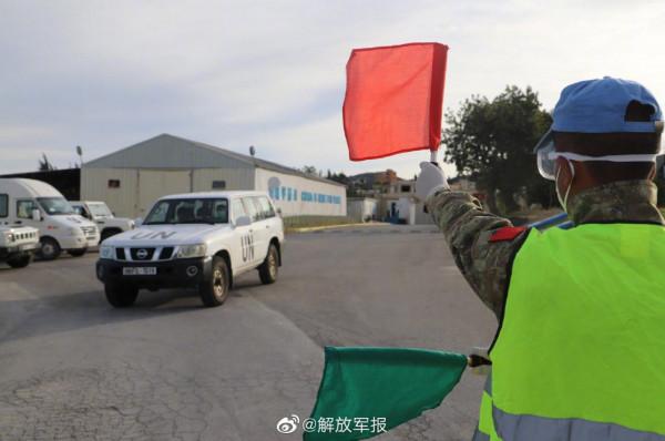 我維和多功能工兵分隊參加聯黎部隊系列演習