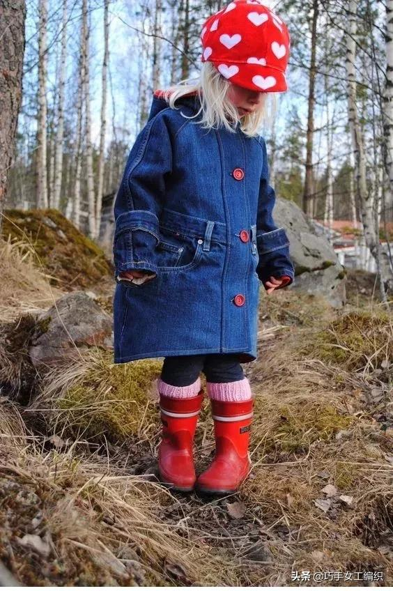 孩子的衣服不用買，幾條舊牛仔褲改造，穿都穿不完！（附教程）