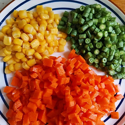 #一學就會快手菜#蔬菜雞肉餅（低卡減脂）