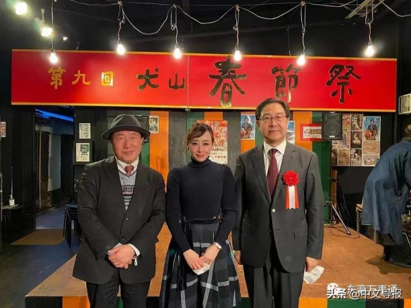 第九屆犬山春節祭在日本國寶犬山城旁開幕 第九屆犬山春節祭在日本國寶犬山城旁開幕