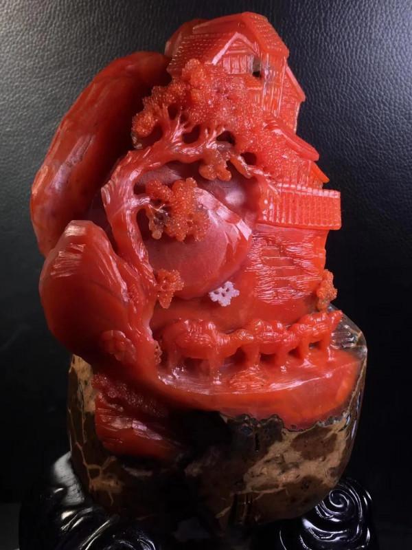 南紅的雕絲綢之路