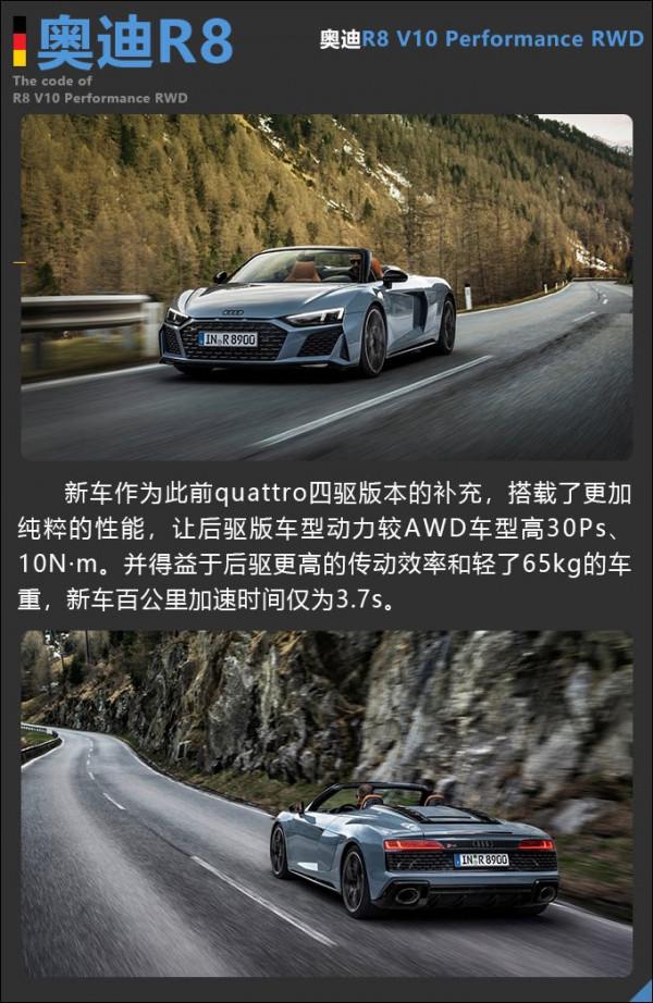 減重還“增肌”奧迪R8後驅版上市