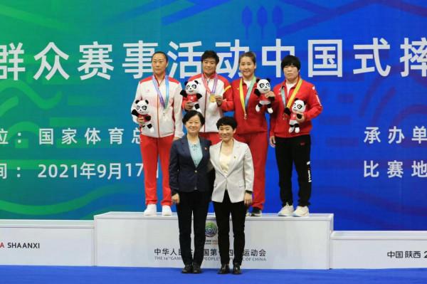 十四運會群眾賽事中國式摔跤專案比賽單項決賽成績出爐 陝西隊斬獲4金4銀3銅