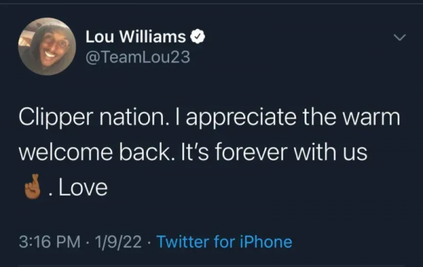 船蜜：“感謝老鷹幫我們止住頹勢；見到路威實在是太開心了！”